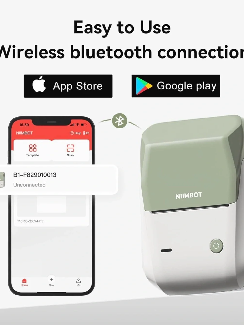 B1 Label Maker - Green